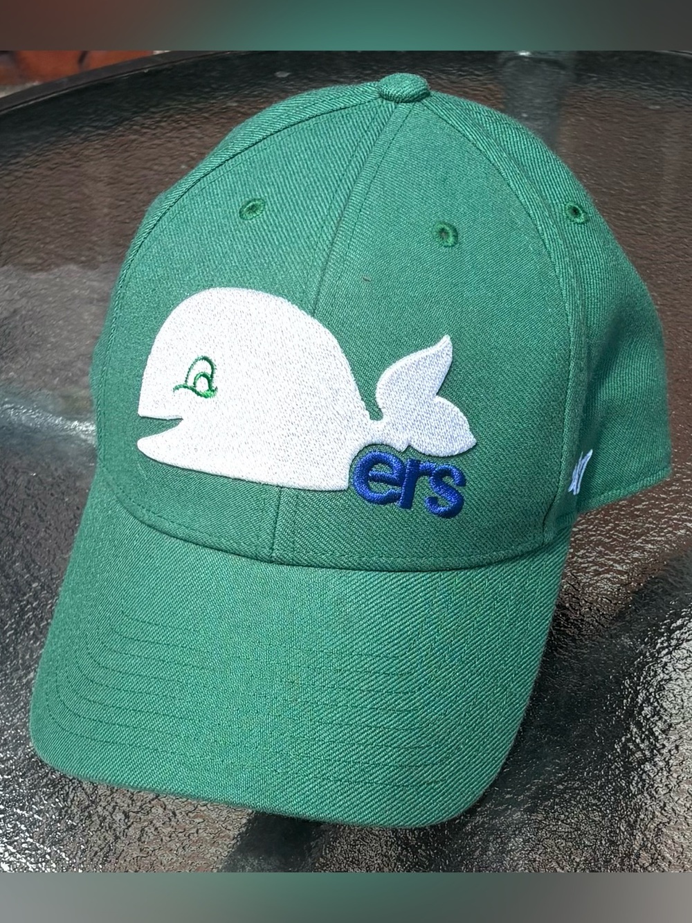 ‘47 Brand Hartford Whalers Retro Vintage Hockey Thowback Strapback Hat OSFA EUC